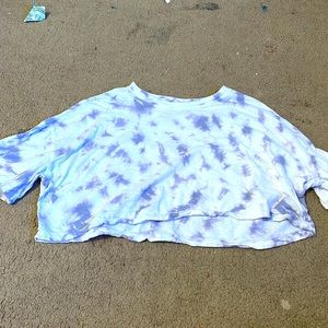 Tie-dye crop top